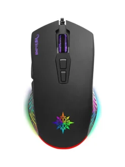 Inca-IMG-309 Empouse RGB Licht Makro Tasten Professional Gaming Maus in schwarz