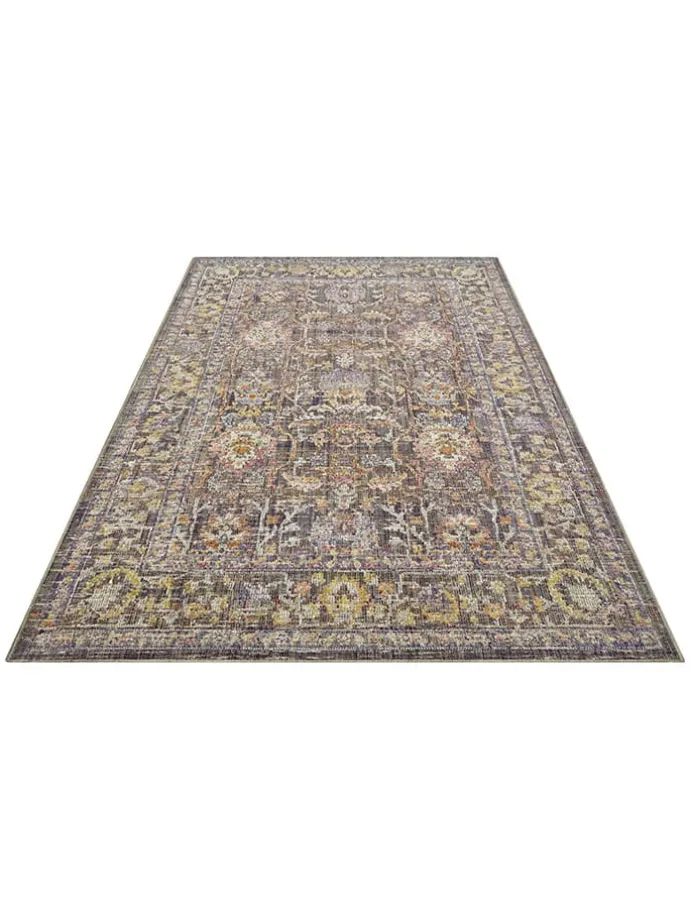 Indoor-/ Outdoor-Teppich "Cairo" in Grau/ Bunt