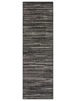 Indoor-/ Outdoor-Teppich "Gemini" in Schwarz