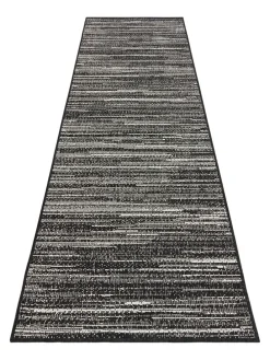 Indoor-/ Outdoor-Teppich "Gemini" in Schwarz