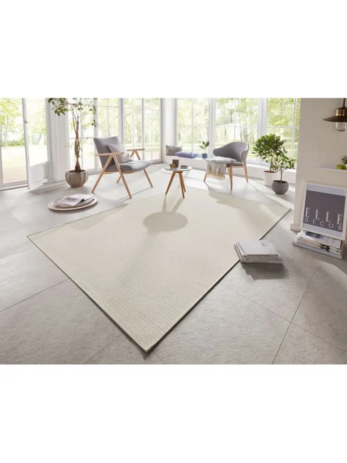 Indoor-/ Outdoor-Teppich "Millau" in Beige/ Creme