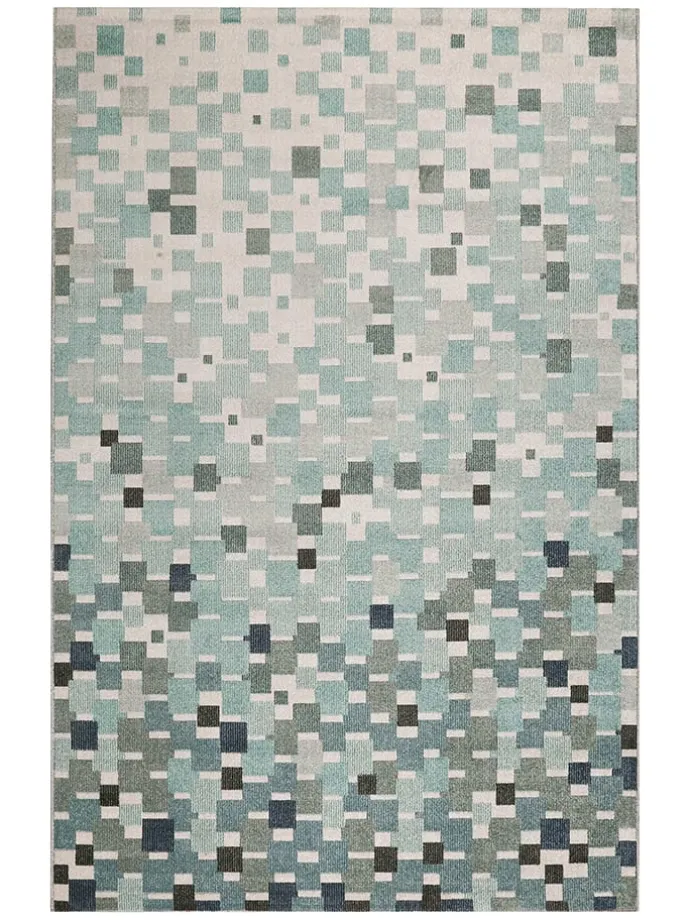 Indoor-/ Outdoor-Teppich "Pacific" in Blau