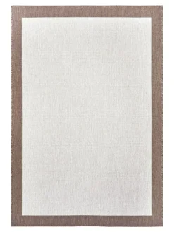 Indoor-/ Outdoor-Teppich "Panama" in Creme/ Hellbraun