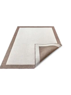 Indoor-/ Outdoor-Teppich "Panama" in Creme/ Hellbraun