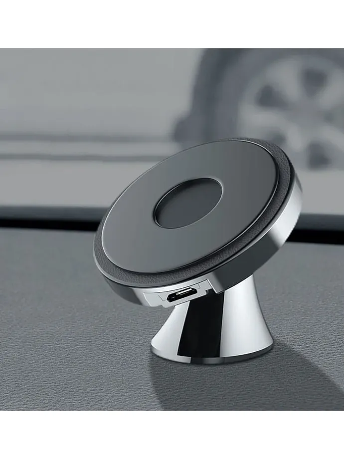 Induktions-Kfz-Smartphone-Halterung in Schwarz