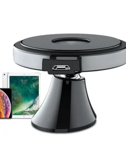 Induktions-Kfz-Smartphone-Halterung in Schwarz