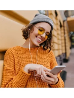 In-Ear Kopfhörer Stereo für Apple iPhone iPhone-Anschluss in Weiß