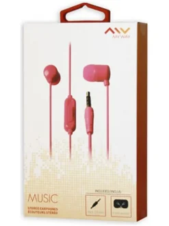 In-Ear-Kopfhörer in Pink