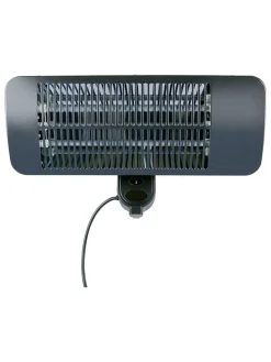 Infrarot-Heizstrahler in Schwarz - (B)50 x (H)19,5 cm