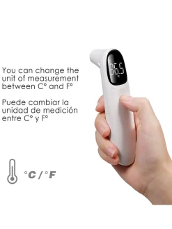 Infrarot-Thermometer in Weiß