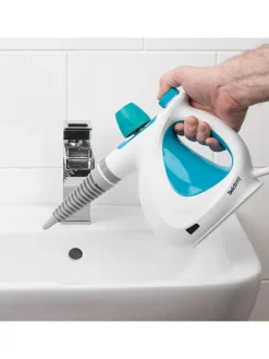 10in1-Handdampfreiniger in Weiß/ Blau