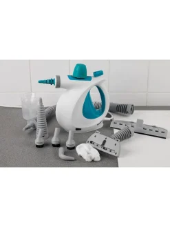 10in1-Handdampfreiniger in Weiß/ Blau