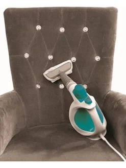 10in1-Handdampfreiniger in Weiß/ Blau