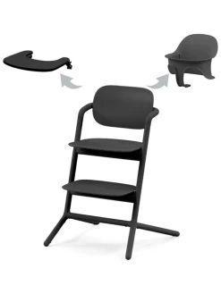 3in1-Hochstuhl "Lemo" in Schwarz