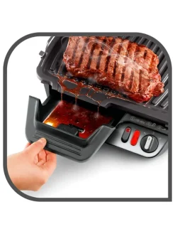 3in1-Kontaktgrill in Silber/ Schwarz