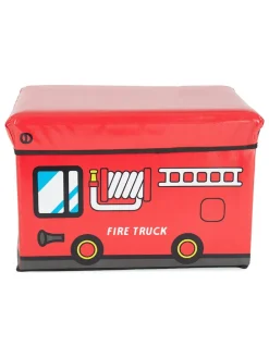 2in1-Sitzbank "Feuerwehr" in Rot