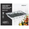 Instant-Grill in Silber - (B)31 x (H)24 cm