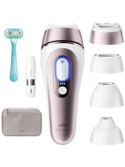 IPL-Haarentferner "Skin i-expert Pro IPL PL7432" in Weiß/ Roségold