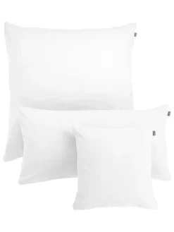 Jersey-Kissenhülle "Jessi" in Weiß