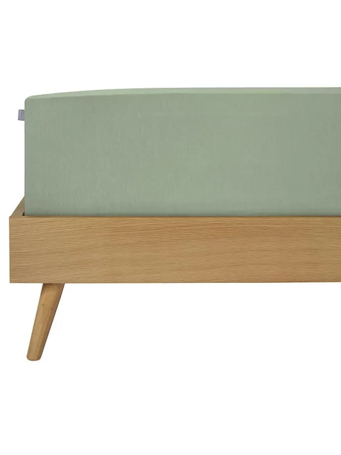 Jersey-Spannbettlaken in Grün