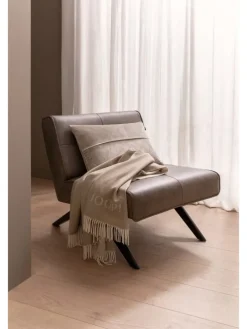 JOOP! FINE-DOUBLEFACE Plaid 130x180 cm, Creme-Natur