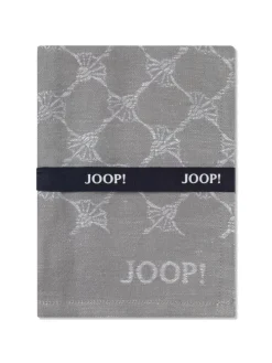 JOOP! Geschirrtücher Cuisine Cornflower Classic 1700 Platin - 76 in Platin - 76