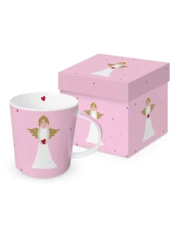 Jumbotasse ''Ela with Love'' in Rosa - 400 ml