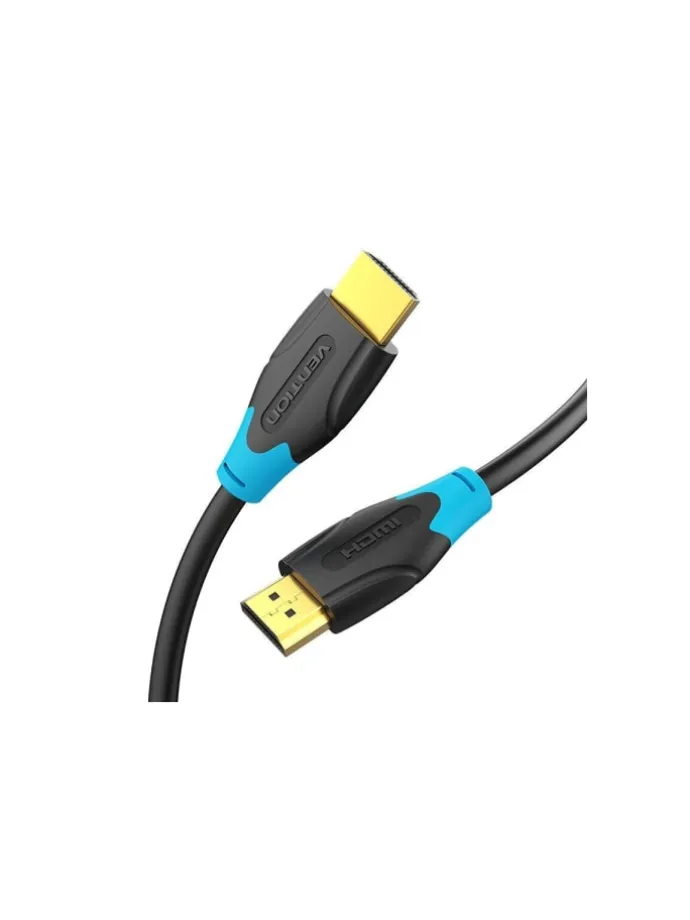 Kabel HDMI 2.0 - 4K 60Hz, PVC, Aluminium 2m HDMI-Kabel (schwarz)