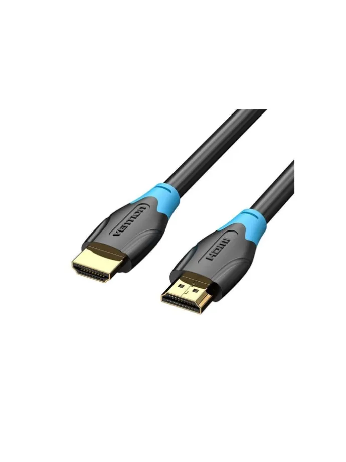 Kabel HDMI 2.0 - 4K 60Hz, PVC, Aluminium 2m HDMI-Kabel (schwarz)
