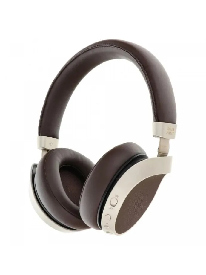 Kabellose Bluetooth Kopfhörer Ohrumschließende Kopfhörer in Braun