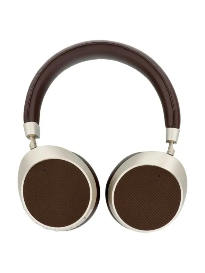 Kabellose Bluetooth Kopfhörer Ohrumschließende Kopfhörer in Braun