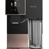 Kaffeemaschine "Compactccino Connected" in Schwarz/ Gold