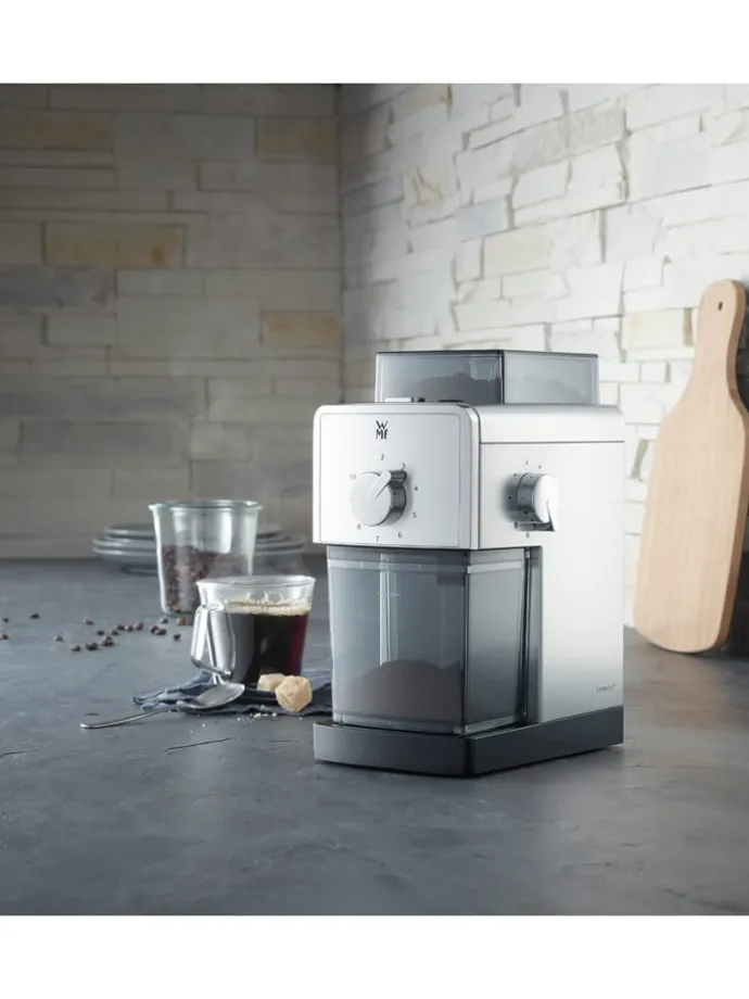 Kaffeemühle "Stelio" in Silber