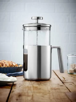 Kaffeepresse ''Kult'' in Silber - 1 l