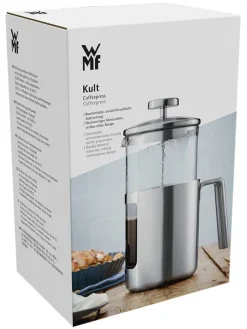 Kaffeepresse ''Kult'' in Silber - 1 l