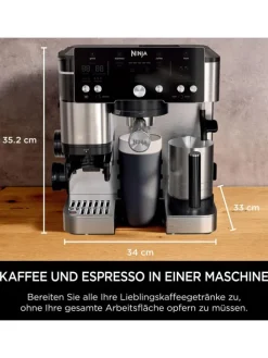 Kaffeevollautomat Luxe Café Essential ES501EU in silber