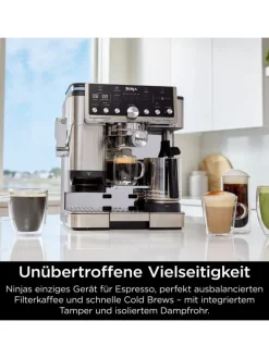 Kaffeevollautomat Luxe Cafe Pro ES701EU in schwarz