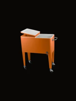 Kailua Cooler - Kühlbox, Kühlwagen, Getränkekühler, Orange