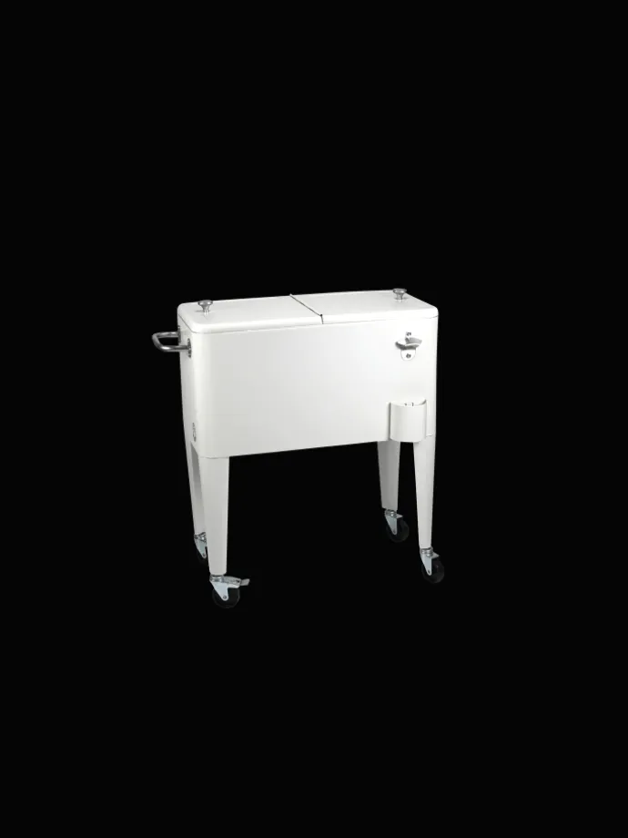 Kailua Cooler - Kühlbox, Kühlwagen, Getränkekühler, Weiß