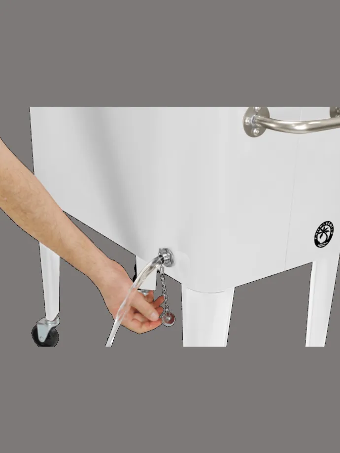 Kailua Cooler - Kühlbox, Kühlwagen, Getränkekühler, Weiß