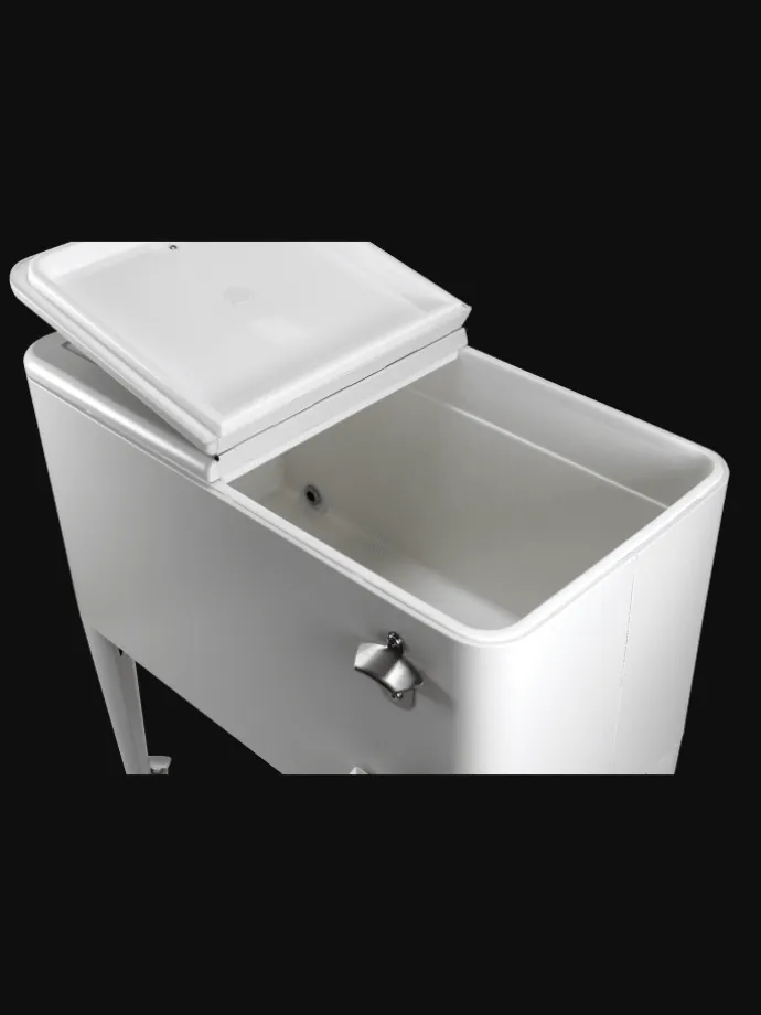 Kailua Cooler - Kühlbox, Kühlwagen, Getränkekühler, Weiß