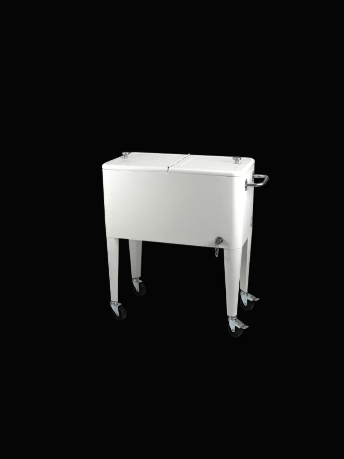 Kailua Cooler - Kühlbox, Kühlwagen, Getränkekühler, Weiß