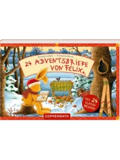 Kalender - Brief-Adventskalenderbuch - 24 Adventsbriefe von Felix
