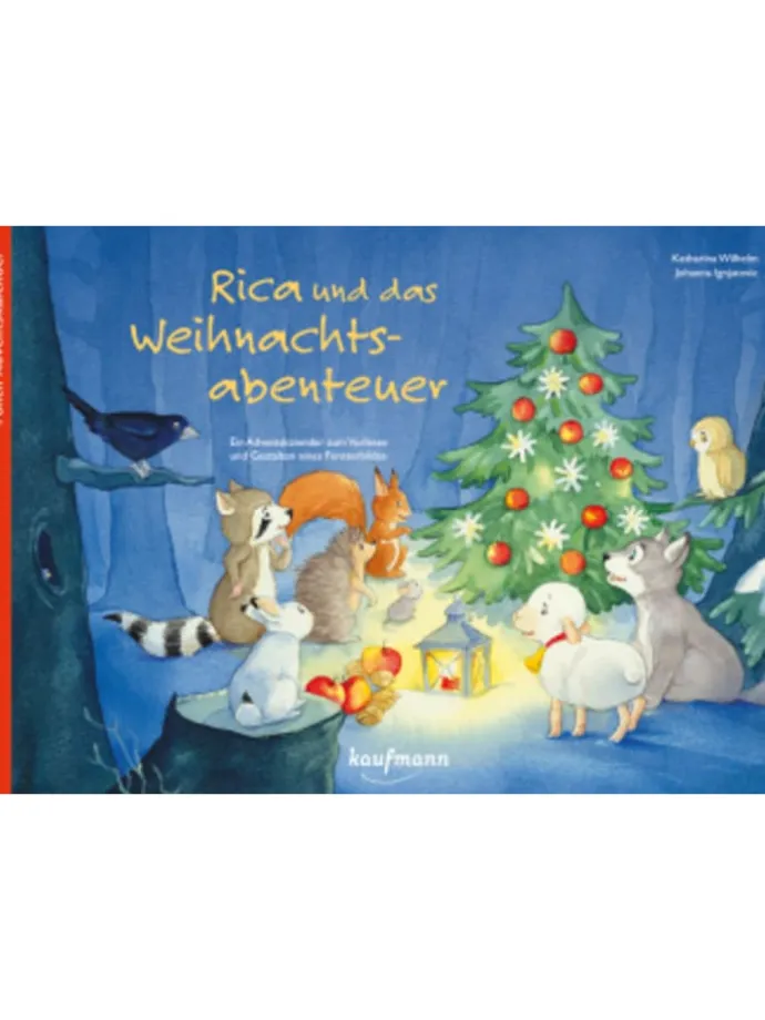 Kalender - Rica und das Weihnachtsabenteuer. Ein Folien-Adventskalender zum Vor