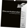 Kalender zum Selbstgestalten in Schwarz - (L)24 x (B)23 cm