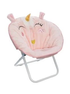 Kalppsessel in Rosa - (H)55 x Ø 50 cm