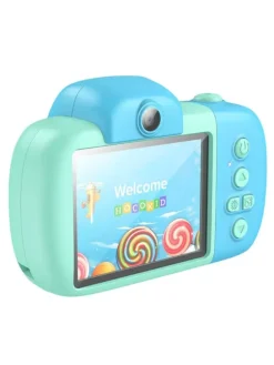 Kamera für Kinder 600 mAh Full HD-Auflösung 1920x1080 2,4-Zoll in Blau