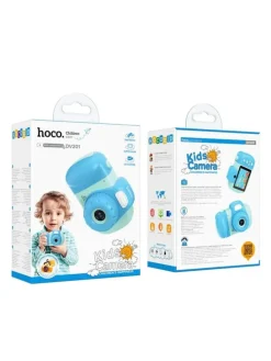 Kamera für Kinder 600 mAh Full HD-Auflösung 1920x1080 2,4-Zoll in Blau