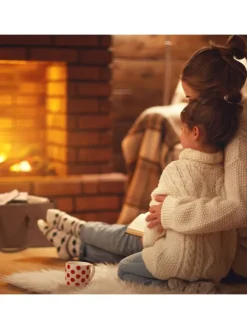 Kaminholztasche in Anthrazit