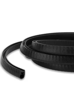 Kantenschutzprofil für Blech aus Gummi - Zuschnitt Meterware in Schwarz